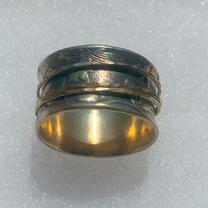 David Tishbi Size 7 Leaf Ring